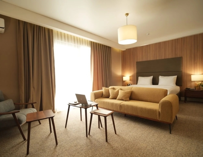 Джуниор сюит Джуниор сьют с балконом(вид на горы или парк) - Отель Ashamta Hotel & Spa Afon / Ашамта Отель и Спа Афон